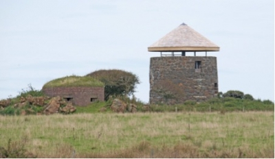 The Windmill and a WW2 Pill Box